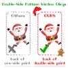DKTIE Christmas Window Stickers, Navidad Snowflake Window Clings Stickers for