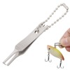 PAVIKE Fishing Line Pliers Line Cutter Split Ring Pliers Braided
