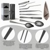 Bonigour - Juego de herramientas de cocina profesional de 9
