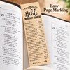 Bible Verse Bookmarks for Reading & Gifts – 50-Piece Emergency