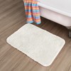 Mohawk Home Machine Washable Royal Bath Mat, White Ivory (1'