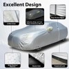 Heavy-Duty Car Cover Waterproof All Weather for Universal Sedan, Outdoor