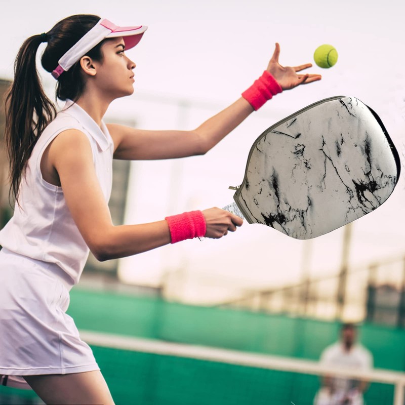 NICENEEDED 2 PCS Pickleball Paddle Cover, Universal Case Size Racket