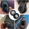 OwnMy 50mm x 18mm Luggage Wheels Replacements Set of 4