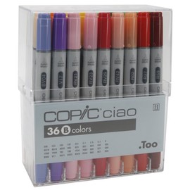 Copic Marker Copic Ciao Markers Set of 36, Color Set B