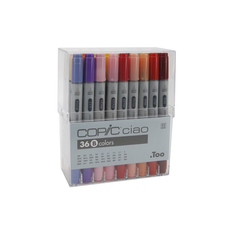 Copic Marker Copic Ciao Markers Set of 36, Color Set