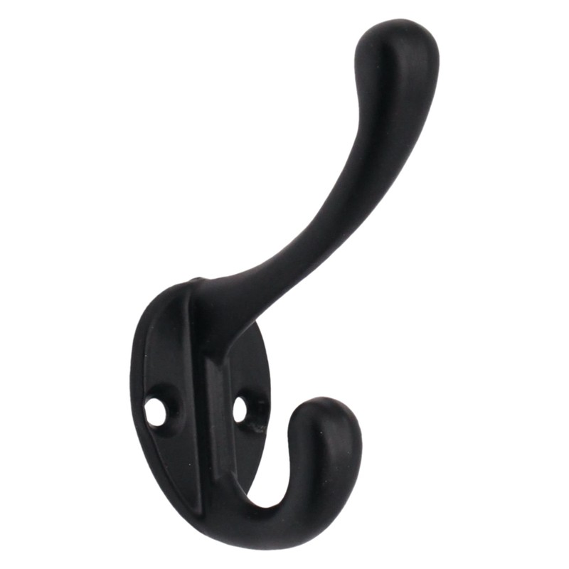 EAI Hat Coat & Robe Hook - Matt Black -