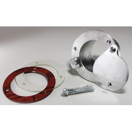 American Garage Door - EL32 - AMERICAN GARAGE DOOR SUPPLY Aluminum Exhaust Port: Latching 3 in, Aluminum, Up to 2 in Doors