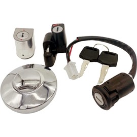 After7 HONDA Honda Gas Tank Tank Cap Key 5pcs Set Chinese Monkey Gorilla Super Cab 50 C50 Steering Wheel Lock Helmet Holder