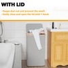SpaceAid Laundry Hamper with Lid, 110L Large Tall Clothes Basket