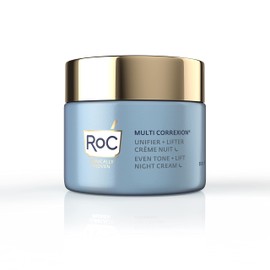 RoC - Multi Correxion Even Tone + Lift Night Cream - Anti-Wrinkle and Ageing - Face Moisturiser - with Hexyl R Complex & Niacinamide - 50 ml
