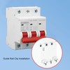 3P DC Circuit Breaker 6000A Breaking Capacity Mini Safety Circuit