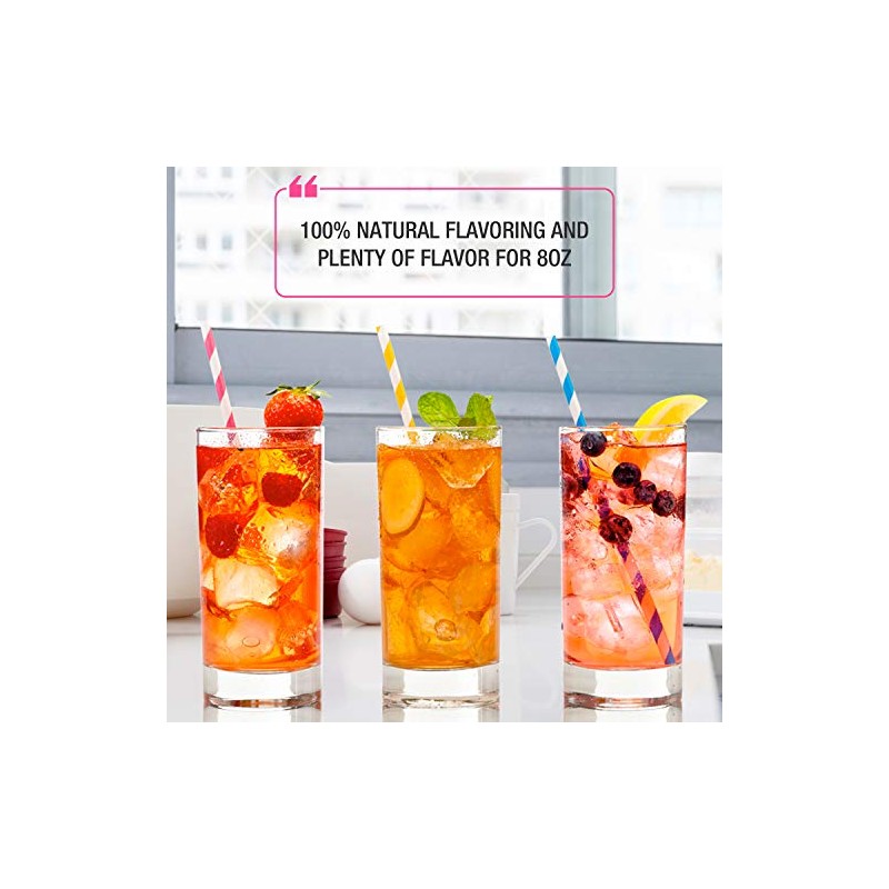Brew La La Organic Green Tea - Natural Raspberry Flavor