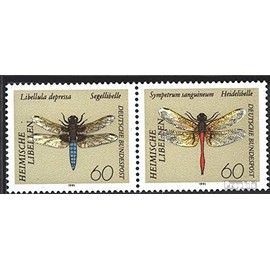 FRD (FR.Germany) WZd15 unmounted mint/never hinged ** MNH 1991 Dragonflies (Stamps for collectors) Invertebrates Other (insects, snails, bees…)