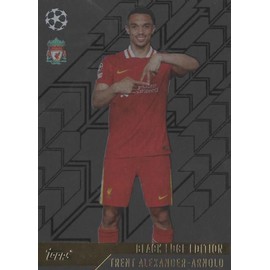 Match Attax 2024 2025 Trent Alexander-Arnold Black Edge Trading Card