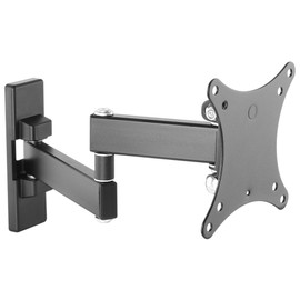 RICOO TV Bracket Tilt Swivel S7511 for 13-27 Inch for LED LCD OLED Curved and Flatscreens Monitor Wall Mount Universal for VESA 75x75 100x100