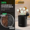 SOUL HAND Automatic Vacuum Coffee Canister for Coffee & Food