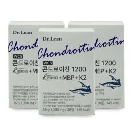 Dr.Lin Chondroitin 1200 Conreity MBP K2 1200mg x 30 tablets x 3 boxes I / 닥터린 콘드로이친 1200 콘레이티 MBP K2 1200mg x 30정 X 3박스 I