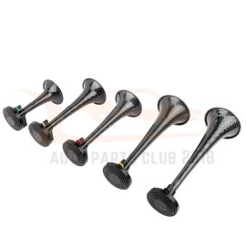 5 Trumpet Dixie Musical Car Air Horn Kit For Dukes of Hazzard General Lee Gray
