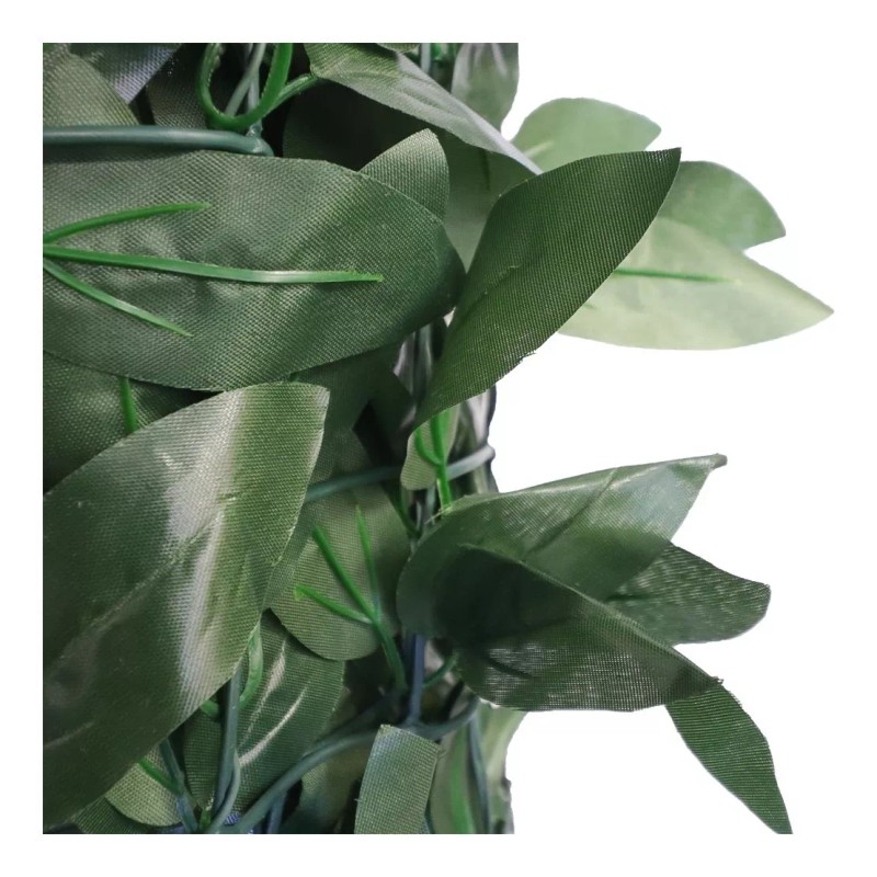 Green Market Follaje Rollo 1mx3m Muro Hoja Verde Plantas Artificiales