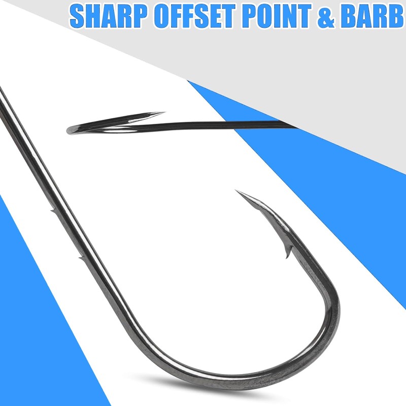 Baitholder Fishing Hooks Long Shank Beak Bait Holder Hooks Black