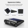 Smart HUD Display Digital Solar Charged Displays Time Temp Over