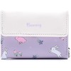 AOVINBID Small Womens Wallet, Cute Bunny Trifold Fashion Girls Wallet