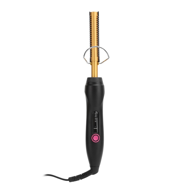 Electric Straightening Comb Fast Heating Wet Dry Hairdressing Comb 110‑
