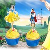 Snow Whte and the Sven Dwafs Cupcake Topper – Fairytale