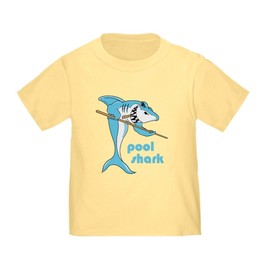 CafePress Pool Shark Toddler T Shirt Toddler Graphic Tee, 100% Cotton