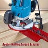 Router Circle Cutting Jig, Router Milling Groove Bracket, Cabinet Hardware