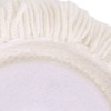 ANCLLO 8 Inch 100% Wool Hook and Loop Grip Buffing