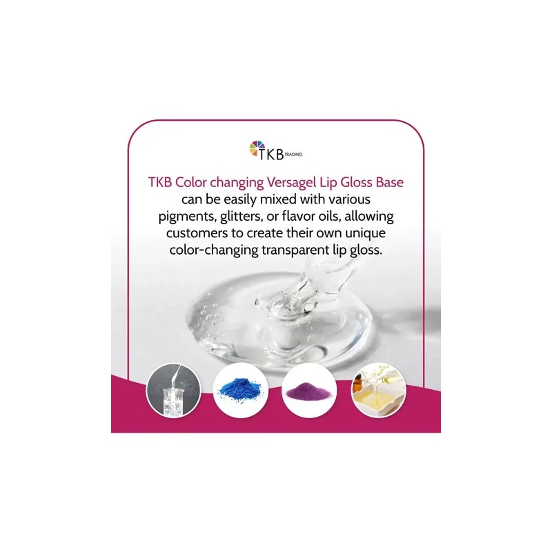 Base De Brillo Labial Tkb Color Cambiante Versagel Transpare