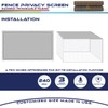 Windscreen4less Fence Privacy Screen 3' x 33' Heavy Duty Windscreen