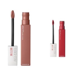 Labial Líquido Indeleble Maybelline Matte Ink Tono 65  Labial Líquido Larga Duración Matte Ink 20 Pioneer 5 g                                         