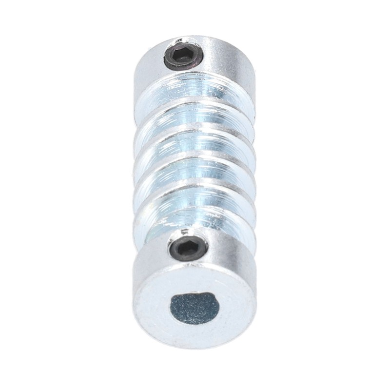 6mm Worm Gear Shaft D Hole Stainless Steel 1.5 Modulus
