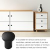 DAZZLUXE Pack of 4 Coat Hooks, Wardrobe Hooks, Round Coat