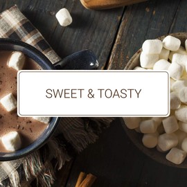 Monin - Toasted Marshmallow Syrup, Marshmallow & Caramel Flavor, Great for Cocoas, Lattes, & Shakes, Non-GMO, Gluten-Free (1 Liter)