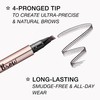 Ciaté London Microblade Brow Pen, 4-Prong Brow Pen, Defines &