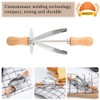 Stainless Steel Croissant Cutlery, Bread Hob Cutting Bread, Dough, Pastry