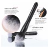 Juego De Brochas De Maquillaje Ducare (15 Unidades)