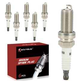 Iridium Spark Plugs Set of 6 4469 Compatible with 2002 2003 2004 2005 2006 Nissan Altima 3.5 Maxima Murano Pathfinder Frontier Quest Xterra & Infiniti G35 FX35 M35 I35 V6 3.5L Spark Plug #LFR5AIX11