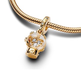 TCZNAF Christmas Charms Bracelets Bead Compatible for Most of Europe Bracelet and Necklace Christmas Jewellery for Women, Sterling Silver Cubic Zirconia, Cubic Zirconia