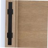 TEHAUX 1 Set Heavy Duty Matte Sliding Barn Door Handle