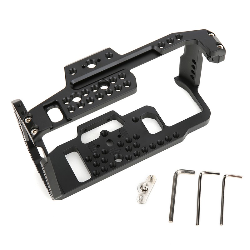 Aluminium Alloy Wear Resistant Camera Cage Extension Frame Kit for