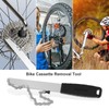 MZYRH Bicycle Chain Whip Tool, Bicycle Cassette Removal Tool, Bicycle