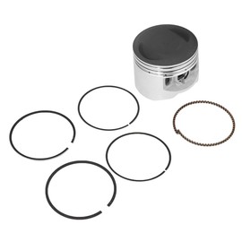 Akozon 56mm DIRT BIKE Piston Rings, 13mm Aluminum Pin Piston Ring Kit Fit for ZHONGSHEN 140cc Engine PIT PRO DIRT BIKE + yx140 piston rings