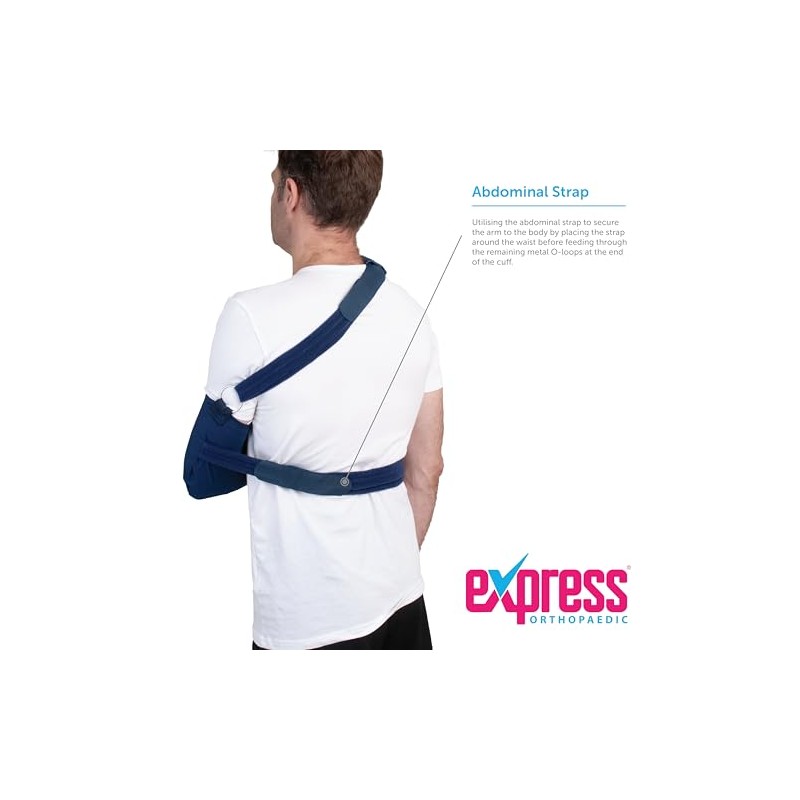 Arm Sling | Lightweight Envelope Sling with Padded Neck Strap