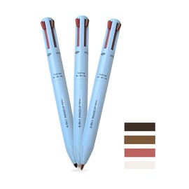 4-in-1 Makeup Pen, Multifunctional Cosmetic Pencil, Waterproof Makeup Pencil, Eyebrow Pencils, Lip Liner, Eyeliner and Highlighter, Long-Lasting and Versatile Cosmetic Pen