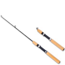 MAEXUS Fishing Rod 29.5 inches (75 cm) Fishing Rod (2 Pack) Compact Rod, Telescopic Rod, Small Fish Rod, Storage Approx. 10.8 inches (27.5 cm), Easy to Carry Light, Mini Lure Rod, Ice Fishing Rod,
